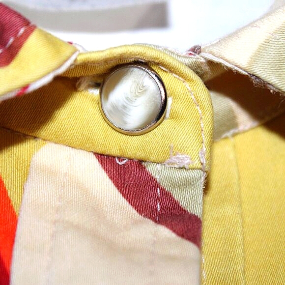 Vintage Central Falls Abstract Print Shirt - Women's Size M - Made in USA - Picture 7 of 10